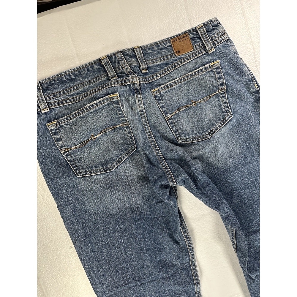 VTG Buckle BKE Jeans Women's 30x33.5 Mindi Blue Light Wash Low Rise Flare Jeans - Picture 3 of 12